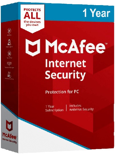 McAfee Internet Security 2025 - Unlimited Devices - 1 Year