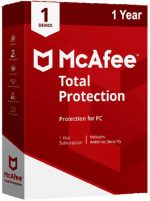 McAfee Total Protection - 2023 - 1 Device - 1 Year